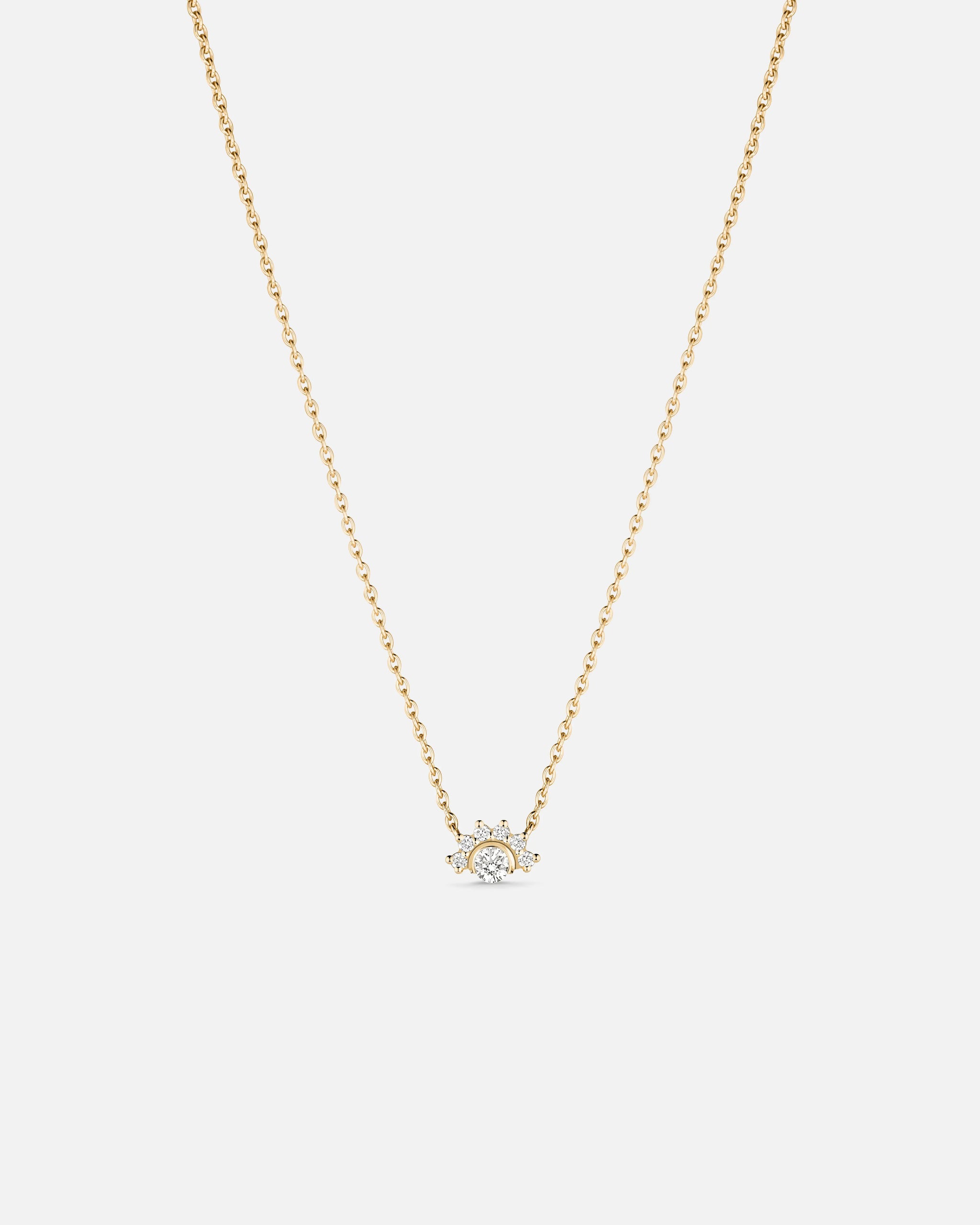 Mystic Diamond Pendant in Yellow Gold - 1 - Nouvel Heritage