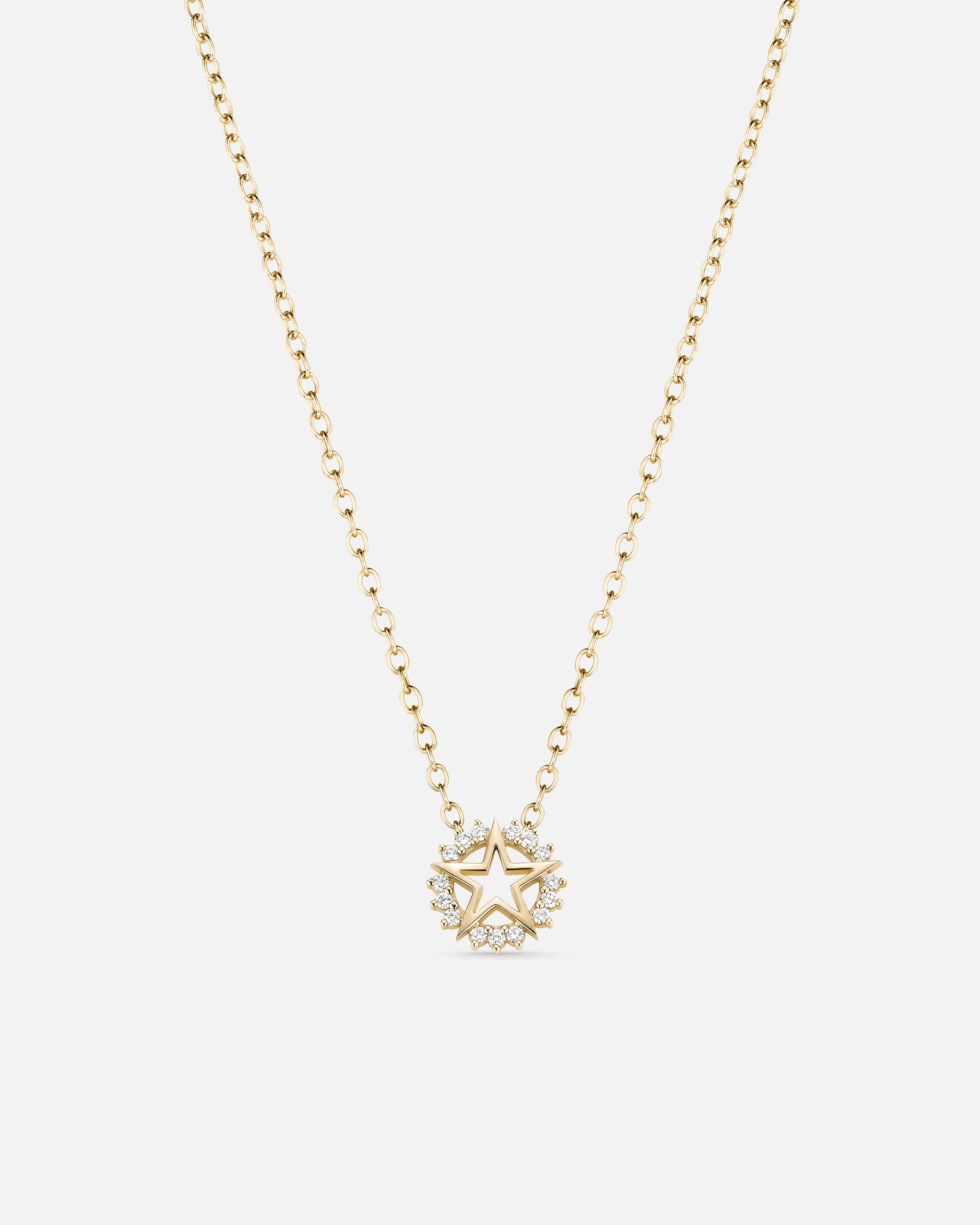 Medium Star Pendant in Yellow Gold - 1 - Nouvel Heritage