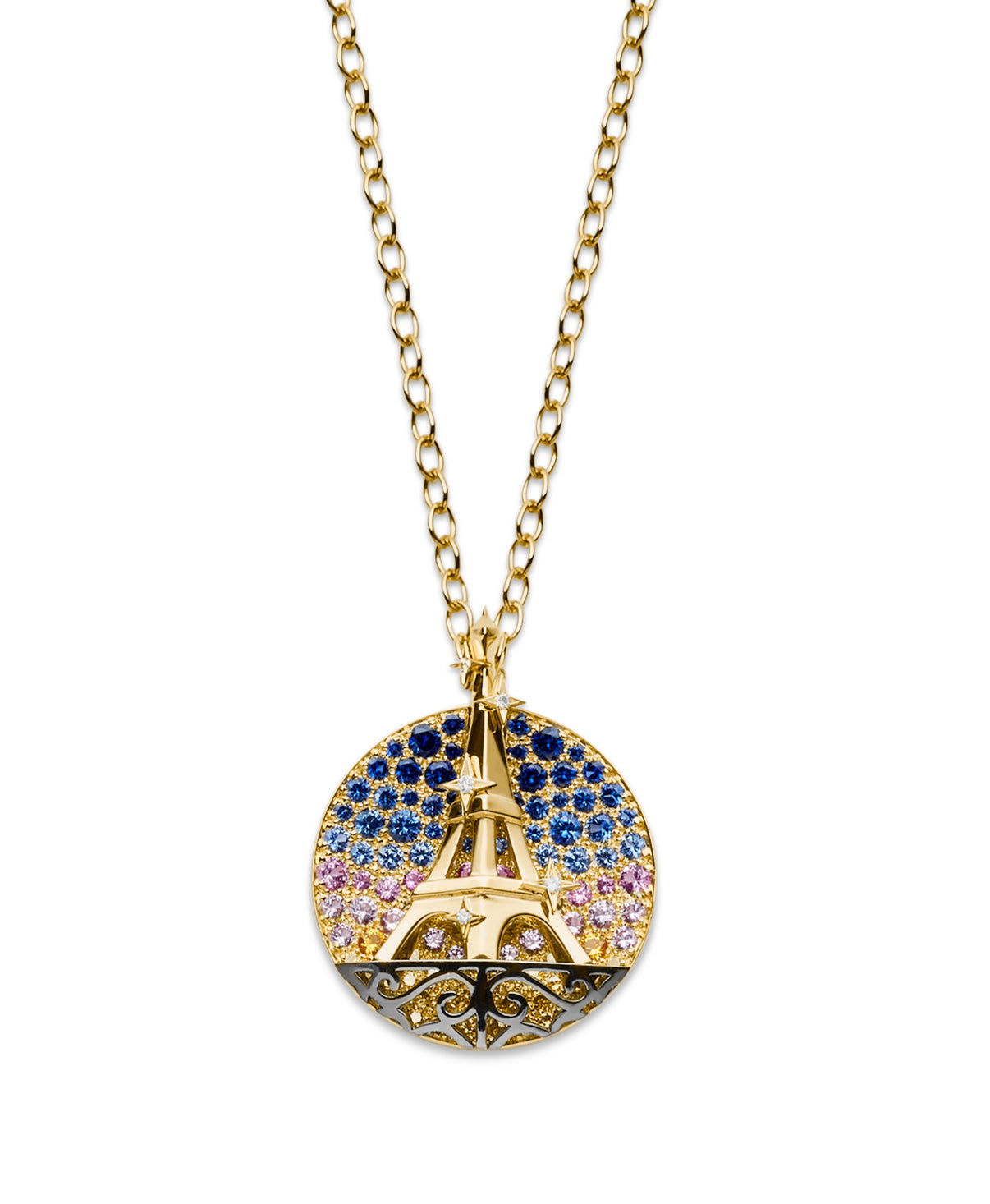 Paris Medallion: Discover Luxury Fine Jewelry | Nouvel Heritage || Yellow Gold