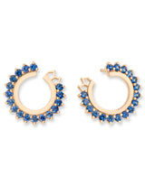 Blue Sapphire Earrings: Discover Luxury Fine Jewelry | Nouvel Heritage || Rose Gold