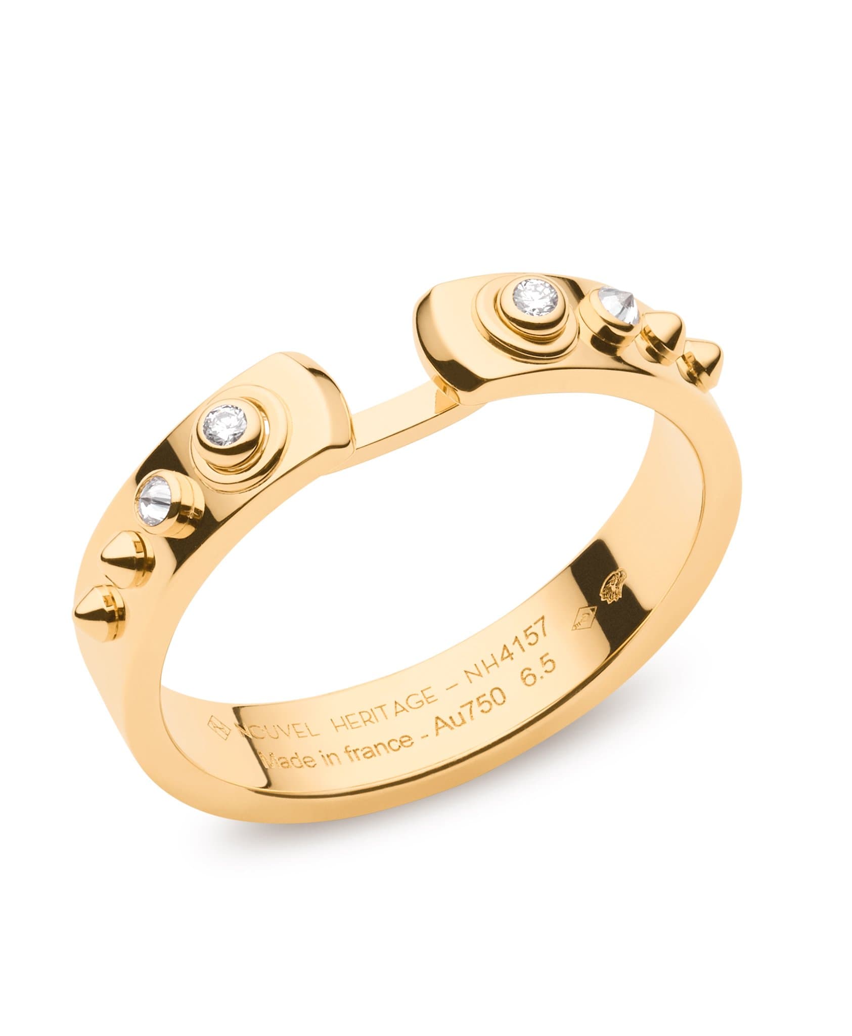 Brunch in NY Mood Ring: Discover Luxury Fine Jewelry | Nouvel Heritage || Yellow Gold