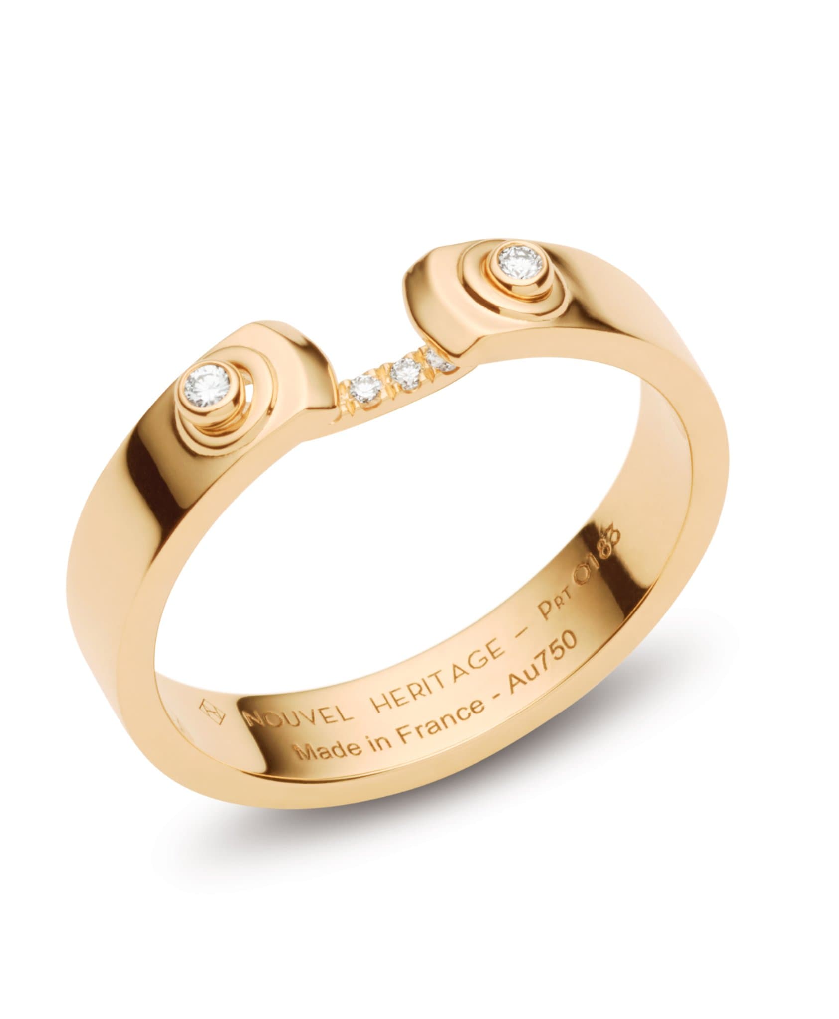 Business Meeting Mood Ring: Discover Luxury Fine Jewelry | Nouvel Heritage || Yellow Gold