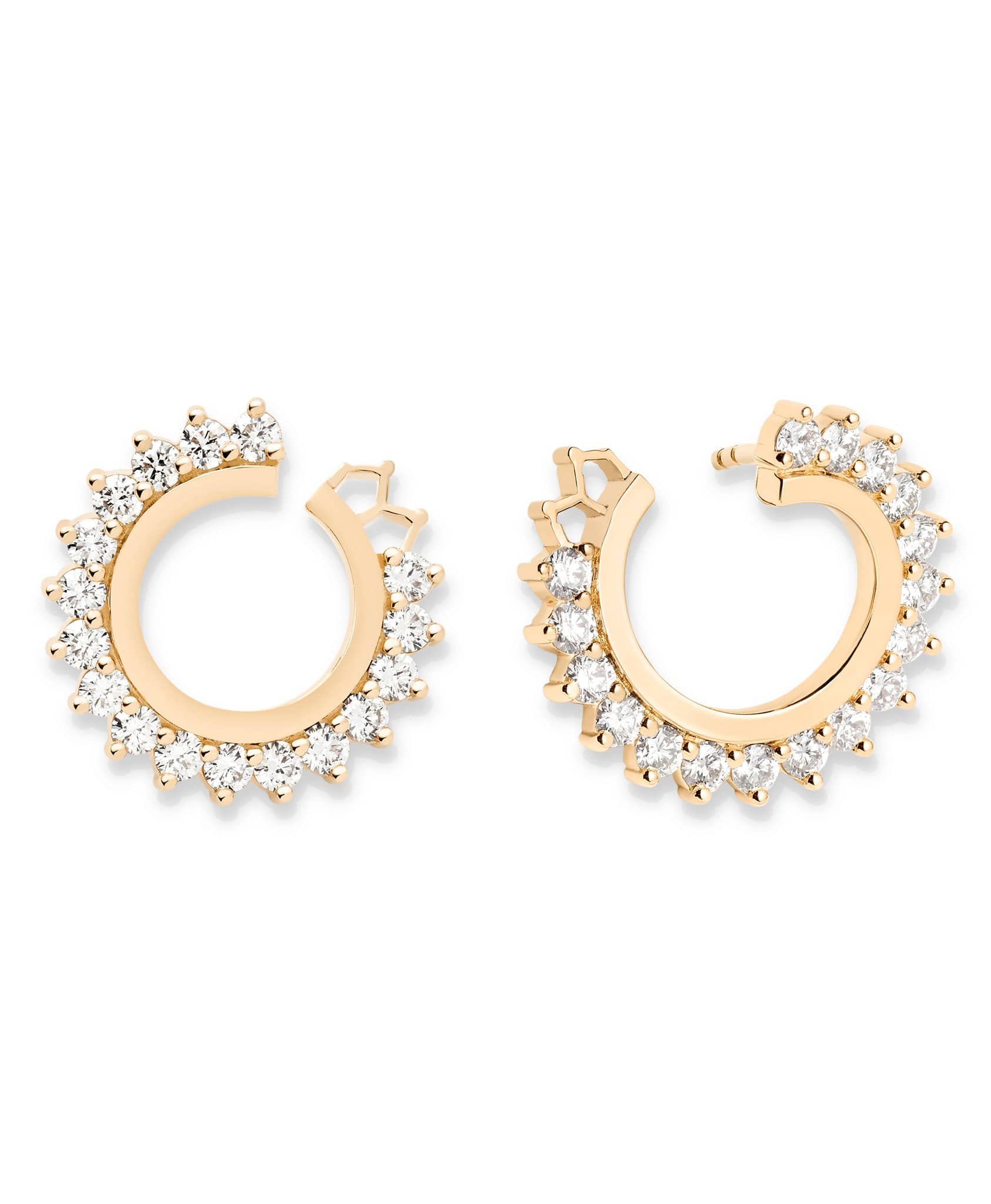 Diamond Earrings: Discover Luxury Fine Jewelry | Nouvel Heritage || Rose Gold