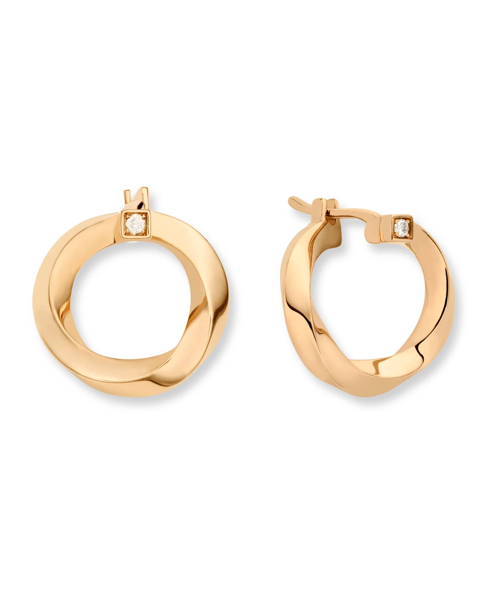 Gold Thread Earrings: Discover Luxury Fine Jewelry | Nouvel Heritage || Rose Gold