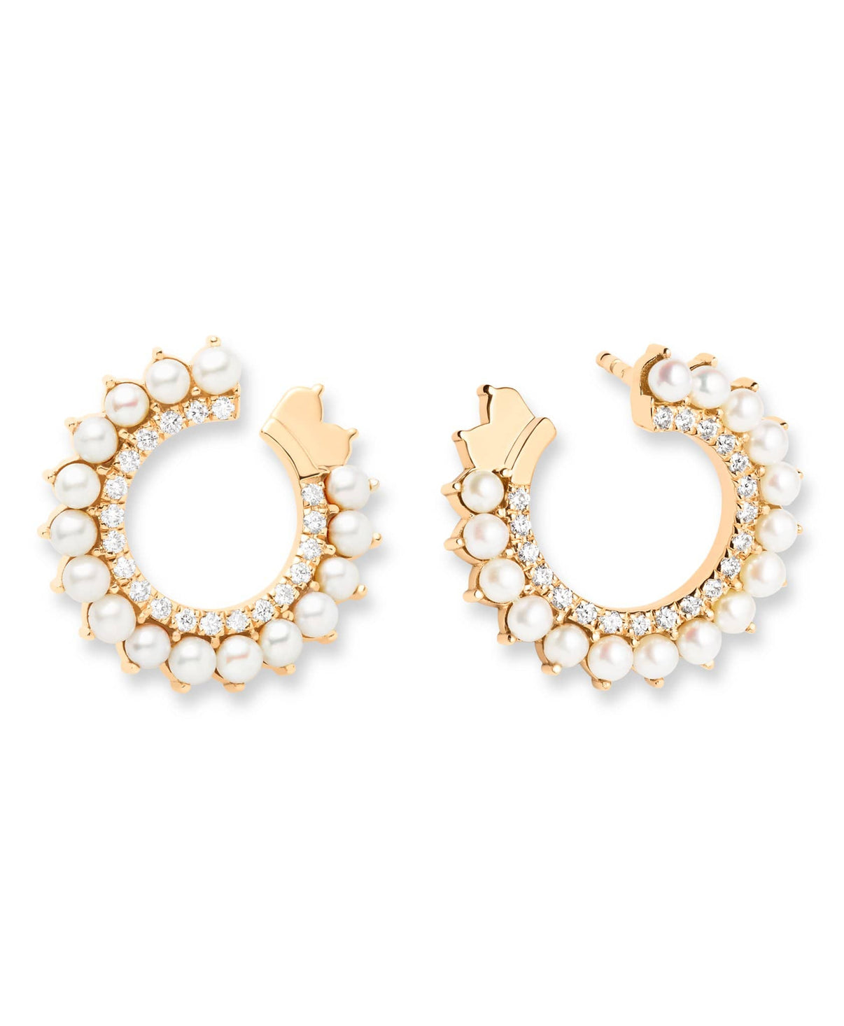 Pearl Earrings: Discover Luxury Fine Jewelry | Nouvel Heritage || Yellow Gold