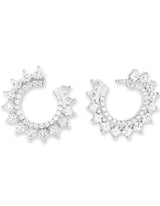 Princess Diamond Earrings: Discover Luxury Fine Jewelry | Nouvel Heritage || White Gold